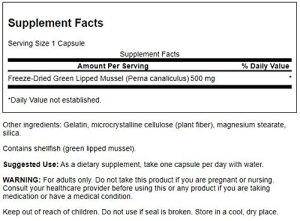 New Zealand Green Lipped Mussel 500 mg - Image 7