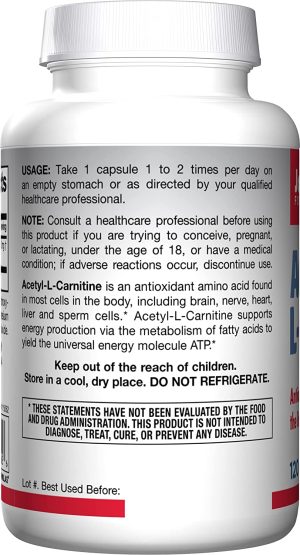 Jarrow Formulas Acetyl L-Carnitine - Image 8