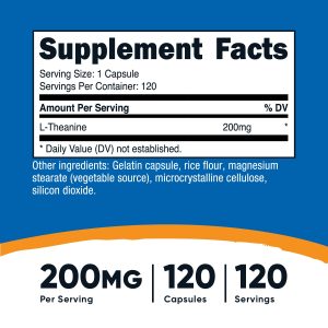 Nutricost L-Theanine Capsules - Image 2
