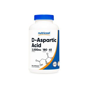 Nutricost D-Aspartic Acid Powder (300 Grams)