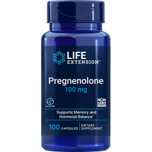 Life Extension, Pregnenolone, 100 mg, 100 Capsules
