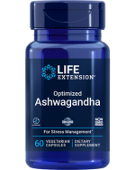 Life Extension, Optimized Ashwagandha, 60 Vegetarian Capsules