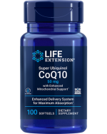 Life Extension, Super Ubiquinol CoQ10 with Enhanced Mitochondrial Support, 50 mg, 30 Softgels