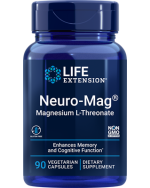 Life Extension, Neuro-Mag, Magnesium L-Threonate, 90 Vegetarian Capsules