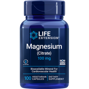 Life Extension, Magnesium (Citrate), 100 mg, 100 Vegetarian Capsules