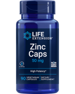 Life Extension, Zinc Caps, High Potency, 50 mg, 90 Vegetarian Capsules