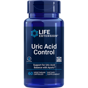 Life Extension, Uric Acid Control, 60 Vegetarian Capsules