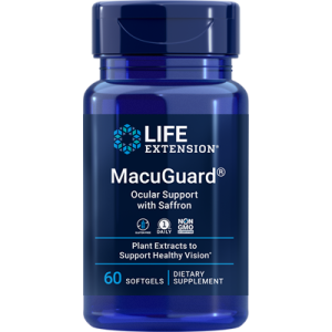 Life Extension, MacuGuard, Ocular Support with Saffron & Astaxanthin, 60 Softgels