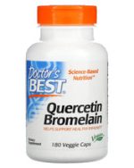 Doctor's Best Quercetin Bromelain, 180 Veggie Caps