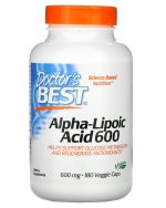 Doctor's Best, Alpha-Lipoic Acid 600, 600 mg, 180 Veggie Caps