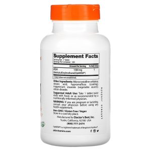 Doctor's Best MSM with OptiMSM, 1,500 mg, 120 Tablets - Image 2