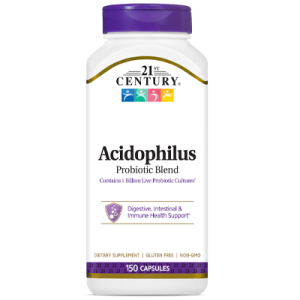 21st Century, Acidophilus Probiotic Blend, 150 Capsules