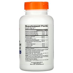 Doctor's Best, Glucosamine Chondroitin MSM + Hyaluronic Acid, 150 Veggie Caps - Image 2