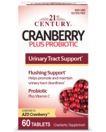 21st Century, Cranberry Plus Probiotic, 60 Tablets
