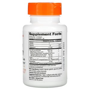 Doctor's Best Natural Vision Enhancers with FloraGlo Lutein, 60 Softgels - Image 2