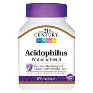 21st Century, Acidophilus Probiotic Blend, 100 Capsules