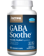 Jarrow Formulas, GABA Soothe, 30 Veggie Caps