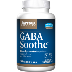 Jarrow Formulas, GABA Soothe, 30 Veggie Caps