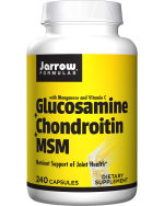 Jarrow Formulas, Glucosamine + Chondroitin + MSM, 240 Capsules