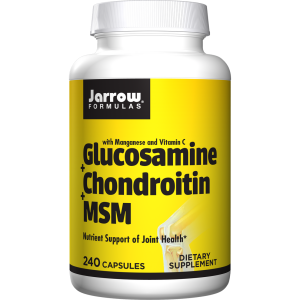 Jarrow Formulas, Glucosamine + Chondroitin + MSM, 240 Capsules