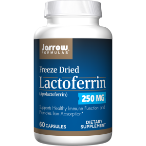 Jarrow Formulas, Lactoferrin, Freeze Dried, 250 mg, 60 Capsules