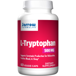 Jarrow Formulas, L-Tryptophan, 500 mg, 60 Veggie Caps