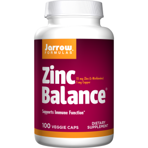 Jarrow Formulas, Zinc Balance, 100 Veggie Caps