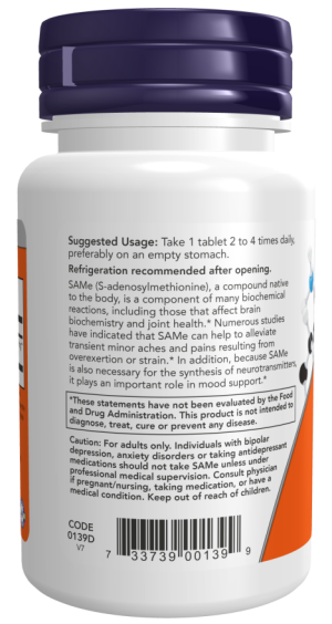 SAM-E 400MG 60 TABS - Image 3