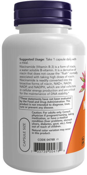 NIACINAMIDE 500mg 100 VCAPS - Image 3