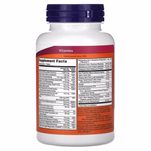 NOW Foods, ADAM, Superior Men's Multi, 60 Tablets - Image 2