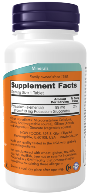 POTASSIUM GLUCONATE 99mg 250 TABS - Image 2