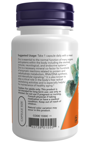 ZINC PICOLINATE 50mg 120 VCAPS - Image 3