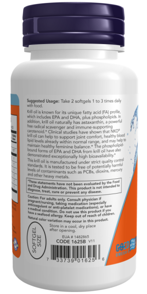 KRILL OIL 500 MG 120 SGELS - Image 3