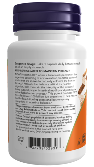 PROBIOTIC-10 100 BILLION 60 VCAPS - Image 3