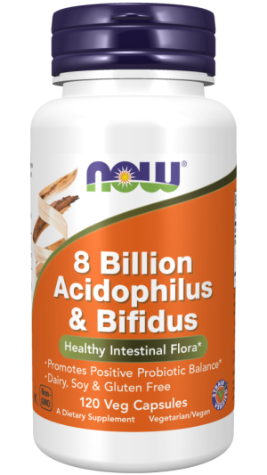 8 BILLION ACIDOPH/BIFIDUS 120 VCAPS - Image 2