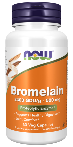 BROMELAIN 500MG/2400GDU 120 VCAPS