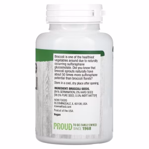 NOW Foods, Real Food, Broccoli Seeds, 4 oz (113 g) - Image 2