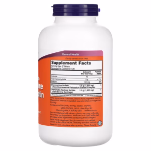 NOW Foods, Glucosamine & Chondroitin, 240 Tablets - Image 2