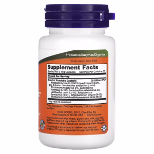 NOW Foods, Clinical GI Probiotic, 50+ Formula, 60 Veg Capsules - Image 2