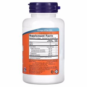 NOW Foods, Krill Oil, 500 mg, 120 Softgels - Image 2