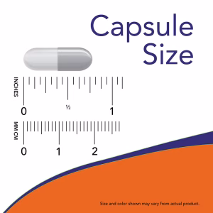 NOW Foods, Melatonin, 3 mg, 60 Veg Capsules - Image 2