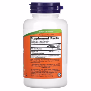 NOW Foods, Slippery Elm, 400 mg, 100 Veg Capsules - Image 2