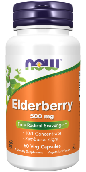 ELDERBERRY 500mg 60 VCAPS