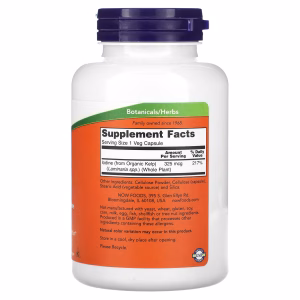 NOW Foods, Kelp, 325 mcg, 250 Veg Capsules - Image 2