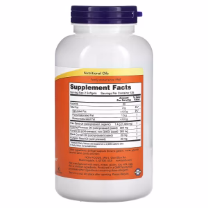 NOW Foods, Omega 3-6-9, 250 Softgels - Image 2