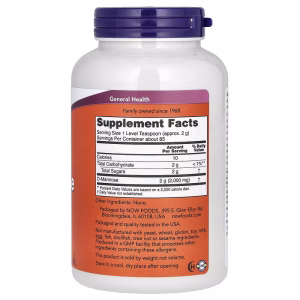 NOW Foods, D-Mannose Pure Powder, 6 oz (170 g) - Image 2
