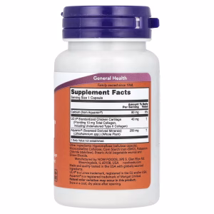 NOW Foods, UC-IIJoint Health with Undenatured Type II Collagen, 60 Capsules - Image 2