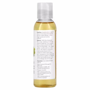 NOW Foods, Solutions, Grapeseed Oil, 4 fl oz (118 ml) - Image 2