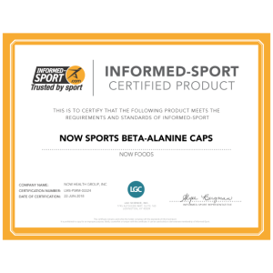 BETA ALANINE 750mg 120 VCAPS - Image 2