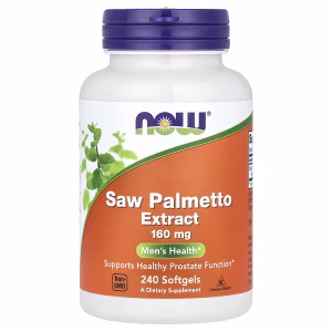 NOW Foods, Saw Palmetto Extract, Men's Health, 160 mg, 240 Softgels